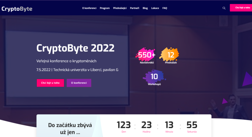 Startujeme web!